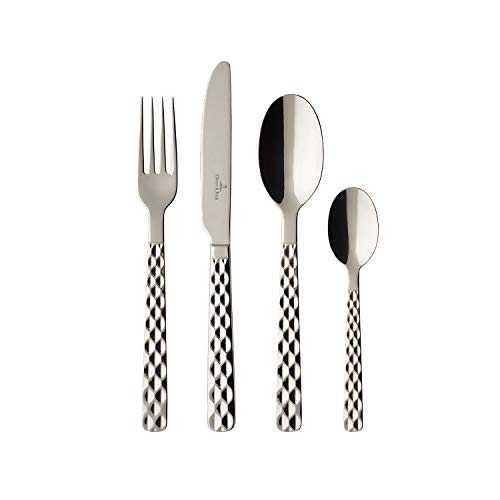 Villeroy & Boch 12-6526-9030 Boston Cutlery for up to 6 Persons, 24-Pieces, Stainless Steel