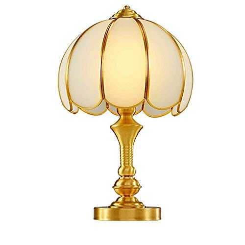Table Lamp Antique Brass Living Room Bedroom Study Villa Hotel Guest Room Bedside Table Lamp