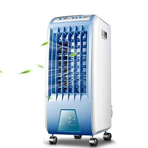 XPfj Air Cooler for Home Office Evaporative Coolers Portable Air Conditioner Fan, Silent Electric Fan Air-cooled Mobile Water-cooled Humidifier Small Air Conditioner For Home Or Office