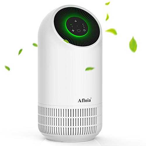 Afloia Air Purifier, Portable Air Cleaner for Home With True H13 HEPA Filter, Whisper Quiet Air Filter Remove 99.97% Pollen Dust Smoke Odors for Bedroom, Living Room, Office
