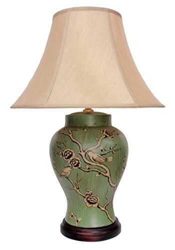 DOWNTON INTERIORS UK's LARGEST RANGE OF PORCELAIN LAMPS - Large Oriental Ceramic Table Lamp (M9448) – Chinese Mandarin Style Living Rooms & Bedrooms