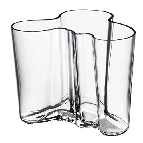 Iittala Alvar Aalto 120mm Clear Vase