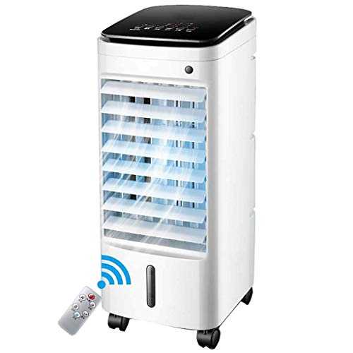 XPfj Air Cooler for Home Office Mobile Air-conditioning Fan Water-cooled Air Conditioner with Dehumidifier Evaporative Coolers for Home,Small Portable Air Cooler (Color : -, Size : -)