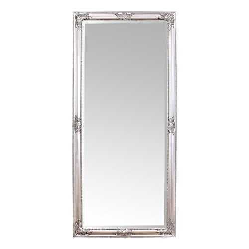 Barcelona Trading Marco Antique SILVER Ornate Full Length Floor Leaner Wall Mirror 63" x 29" XL
