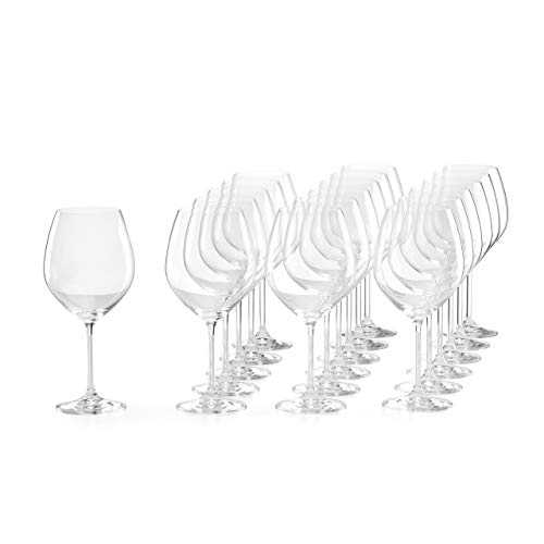 Lenox 891671 Tuscany Classics 18-pc Red Wine Glass Set, 16.9 LB, Clear