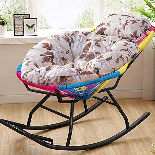 HJFGIRL Color easy chair,Summer wicker chair, Leisure Armchair Relaxing Recliner Chair Upholstered Occasional Chair for Living Room Bedroom Reception Office Furniture,B