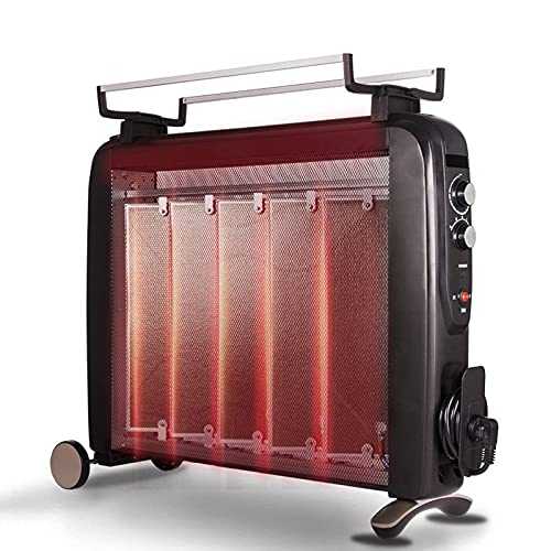 Oil Filled Radiator 2500W Electric Space Heaters with 4 Heating Mode, Intelligent Constant Temperature Drying Rack, Safety Tip-Over & Overheating, Energy Saving for Indoor Use Home Office
