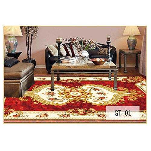 Carpets 3D Printing European Carpet ideal for Living Room Bedroom Bedside Coffee Table Into The Entrance Porch Door Mat Wedding Room Mat Area Rugs (Color : C8 Size : 50 * 80CM) (C1 200 * 300CM)
