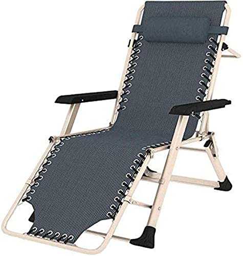 ZCYY Recliner,Folding Sun Lounger Reclinable Armchairs,Portable Chairs for Leisure Reclining Office Chairs Lazy Chairs Deck Chairs for Balconies