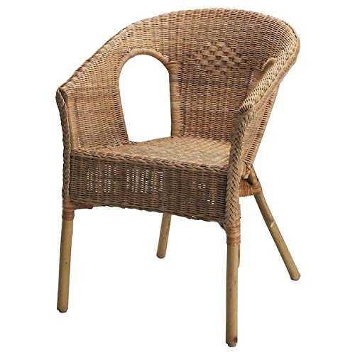 Discount Seller AGEN Chair, rattan, bamboo,58x56x79 cm durable and easy to care for. Rattan armchairs. Armchairs & chaise longues. Sofas & armchairs. Furniture. Environment friendly.