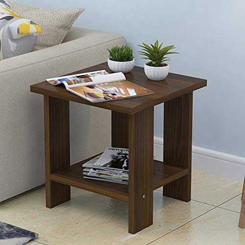 Overbed Table End Tables Modern Side Table Living Room Sofa Side Table Small End Table Coffee Table Bedroom Bed Home Furniture (Color : 40x40x42cm E) (30x30x32cm F)