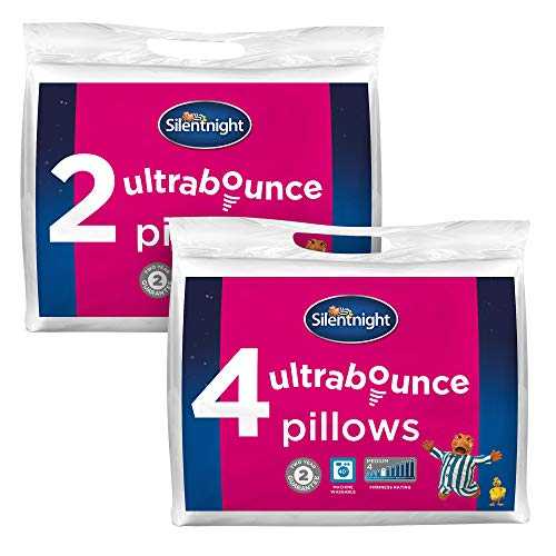 Silentnight Ultrabounce Pillow, Six Pack