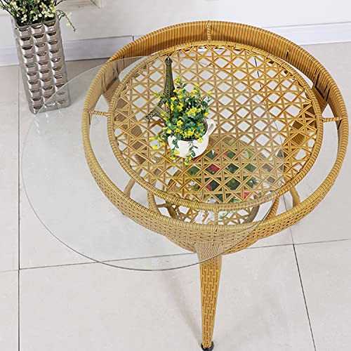 Tempered Glass Round, Round Tempered Glass, Glass Dining Table, 50cm, 60cm, 8mm Thick, Beveled Polished Edges, Suitable for Many Locations in The Room, Living Room, Cafe, Dining Room (Size : 80cm)