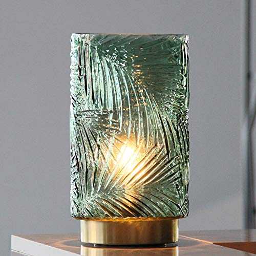 Table Lamp,Battery Lamp for Home Décor, Battery Operated Night Light, Decorative Cordless Lamp with Timer, Battery Powered Lamp,Table Centerpiece for Living Room/ Bedroom/Tabletop/Entryway(S-Green)