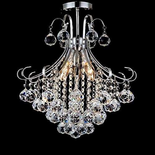 YANQING Durable Ceiling Lights Crystal Ceiling Light, Creative Ceiling Lamps for Bedroom Study Room, Fashion Ceiling Lighting Chandelier Ceiling Lights