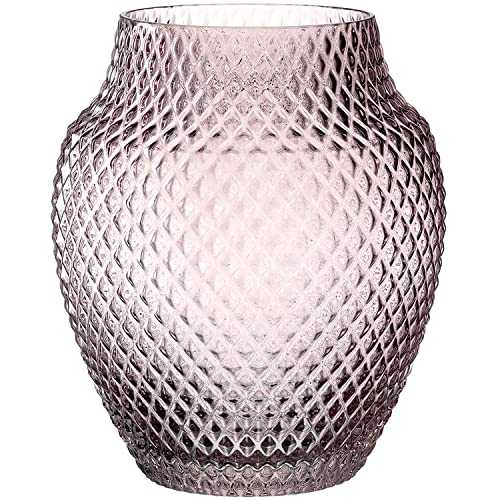 LEONARDO HOME 018674 Poesia Vase 22.5 cm Violet, Glass