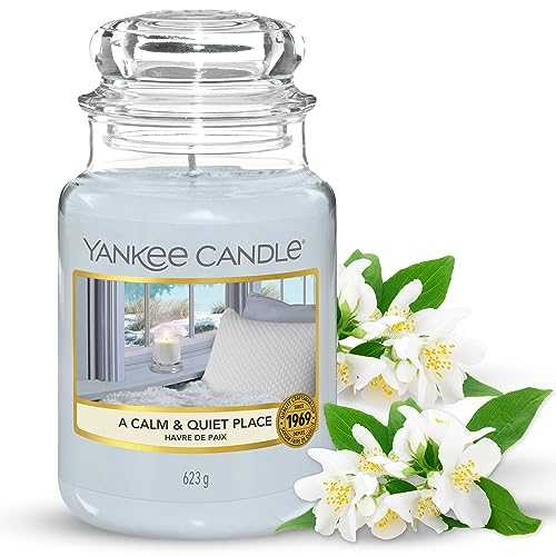 Yankee Candle Scented Candle | A Calm & Quiet Place Large Jar Candle | Long Burning Candles: up to 150 Hours | Perfect Gifts for Women