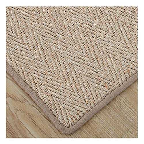 KTNG Woven Carpets, 1.6'×2.6' Handmade Jute Soft Bedside Blankets Sleep Sit Non-slip Floor Mats Rugs,in Bedrooms Sofas Living Rooms Washable (Color : Style1, Size : 6.6 * 9.9feet)