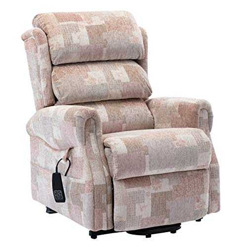 The Oldbridge Dual Motor Electric Rise and Recliner Chair - Choice of Colours (Autumn Mosaic)