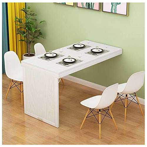 Ldfzq Wall-mounted Side Table, Wooden Folding Dining Table, Bar Counter, Laundry Counter, Wall Table, Fold Out Convertible Desk