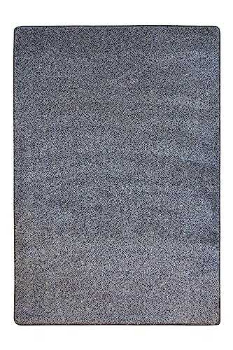 Modern Style Rugs - Relay Classic Charcoal, Dark Grey Large Rug. Sustainable, Recycled, Environmentally Friendly 200x290cm (6ft 6 inch x 9ft 5inch)