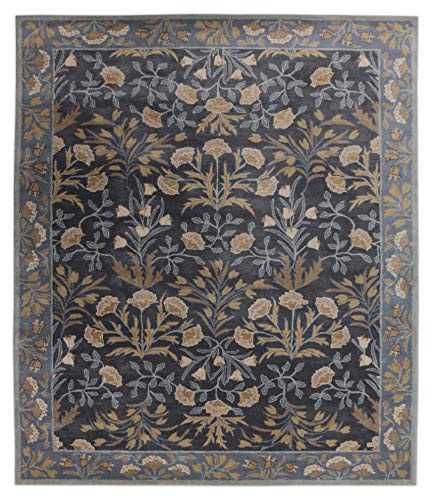 Petite Blue Traditional Persian Old Style Handmade Tufted 100% Woollen Area Rugs & Carpet (250x300 cm - 8x10 ft)
