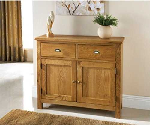 New Wiltshire 2 Door 2 Drawer Oak Sideboard gives an elegant look to any home.