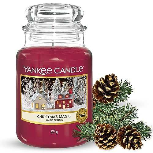 Yankee Candle Scented Candle | Christmas Magic Large Jar Candle | Long Burning Candles: up to 150 Hours | Perfect Gifts for Women