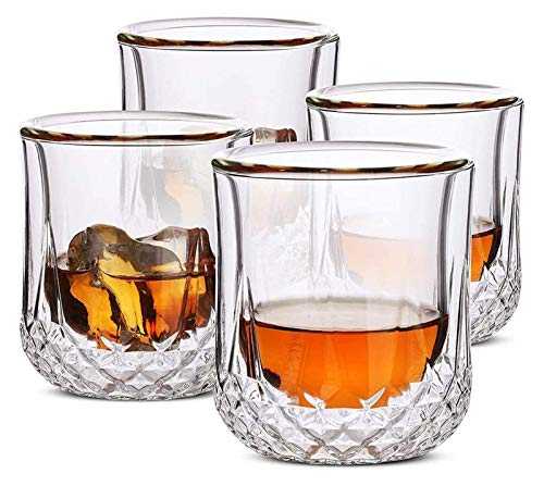 whiskey decanter Whiskey Glasses Double Wall, Cocktail Glasses, Scotch Glasses, Old Fashioned Glass, Rocks Glass, Crystal Glasses, Vodka Glasses, Drinking Glasses, Gifts, Set of 4 whiskey glasses