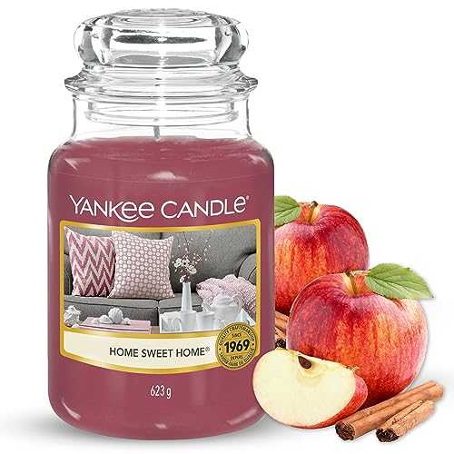 Yankee Candle Scented Candle | Home Sweet Home Large Jar Candle | Long Burning Candles: up to 150 Hours | Perfect Gifts for Women