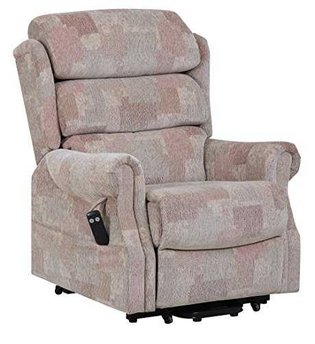 GFA Lincoln Standard - Dual Motor Riser Recliner Chair In Soft Autumn Mosaic Fabric