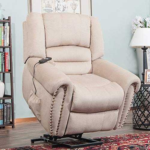 ZZYYZZ Power Lift Chair Electric Riser Recliner for Elderly with Footrest, Sofa Recliner Armchair Living Room Chair with Remote Control