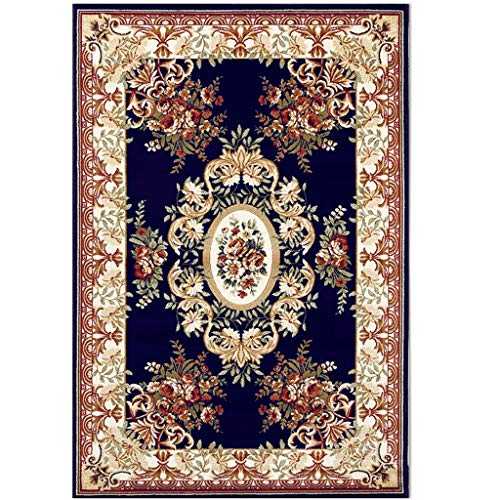 NYKK Bedside carpet Traditional Persian Oriental Floral Design Thicken Rug Large Carpet Living Room Bedroom Study Area Rug -74.8"*51.18" Bedroom carpet (Color : I, Size : 90.55"*62.99")