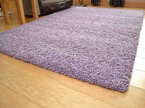 Soft Touch Shaggy Heather Thick Luxurious Soft 5 cm Dense Pile Rug. Available in 7 sizes (120 cm x 170 cm)