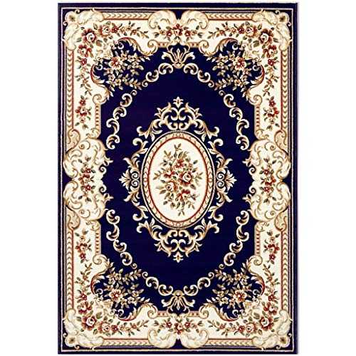 NYKK Bedroom carpet Traditional Persian Oriental Floral Design Thicken Rug Large Carpet Living Room Bedroom Study Area Rug -74.8"*51.18" Coffee table mat carpet (Color : K, Size : 90.55"*62.99")