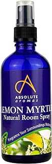 Absolute Aromas Natural Lemon Myrtle Room Spray 100ml with 100% Pure Lemon Myrtle Essential Oil