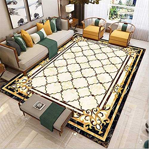 ZCYY bedroom carpets Living room Chinese carpet soft can be buffed floor rugs large rugs for living room 200X300CM 6ft 6.7" X9ft 10.1"