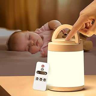 One Fire Baby Night Light Kids Night Light,10 Color Dimmable Touch Lamp, Rechargeable Lamp Battery Lamp for Bedroom, Portable Small Lamp, Remote+Timer Cordless Lamp LED Night Lamp Kids Lamp Nightlight