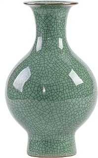 Chinese Ceramic Art Handmade Antique ice Crack Glaze vases Big China Porcelain Flower Bottle Vase for Home Decoration