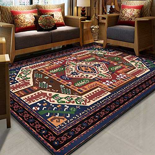 LLGHT Traditional Oriental Rug rectangle Persian Style Carpet Moroccan Vintage Living Room Area Floor Rugs 80cm x 160cm (Color : 5, Size : 200×300cm)