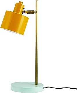 Dyberg Larsen - Ocean Table Lamp Curry/Brass/Turquoise - Metal - E14/40W - Indoor - Danish Design - Modern - Light