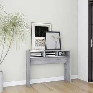 LIGTEX Furniture sets,tools,Console Table Grey Sonoma 105x30x80 cm Engineered Wood