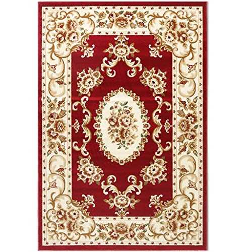 Home Decorative Rugs Traditional Persian Oriental Floral Design Thicken Rug Large Carpet Living Room Bedroom Study Area Rug -74.8"*51.18" Bedroom Living Room Floor (Color : A, Size : 90.55"*62.99")