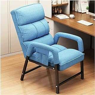 BTZHY Armchair,Modern Accent Leisure Velvet Fabric Living Room Lazy Chair Metal Legs Comfy Upholstered Single Ottoman,Recliner Chair Velvet Tub Chair