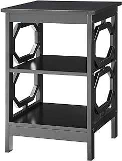 Convenience Concepts Omega End Table, Black