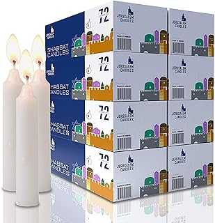 Shabbat Candles Traditional Shabbos Candles3 Hour X 72 Count