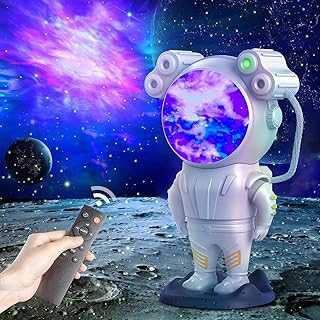 Dienmern Astronaut Galaxy Star Projector Starry, Astronaut Projector with Nebula,Timer and Remote Control, Bedroom and Ceiling Projector, Best Gifts for Children and Adults