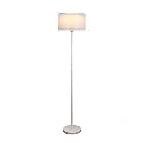 SISWIM Floor Lamp Floor Lamp for Living Room with Beige Linen Lamp Shade Modern Standing Lamp Floor Lamps for Bedrooms Standing Lamp