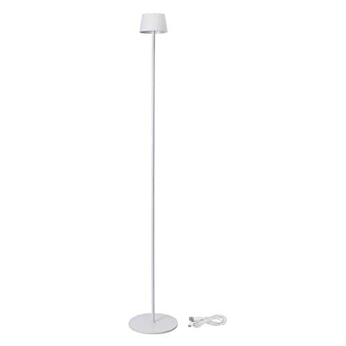 LED Floor Lamp,USB Rechargeable Dimming Modern Simple Touch Control Aluminium Alloy Floor Lamp,Good Performance Rechargeable LED Floor Lamp,for Living Room, Bedroom, Office
