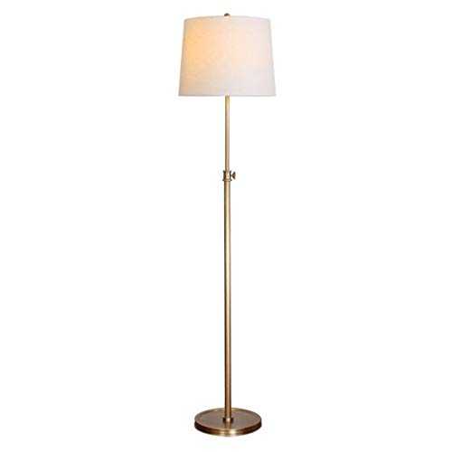 OBRARY Floor Lamp Full Copper Floor Lamp Indoor Standing Lamp Antique Suitable for Living Room Bedroom - Foot Switch liuzhiliang